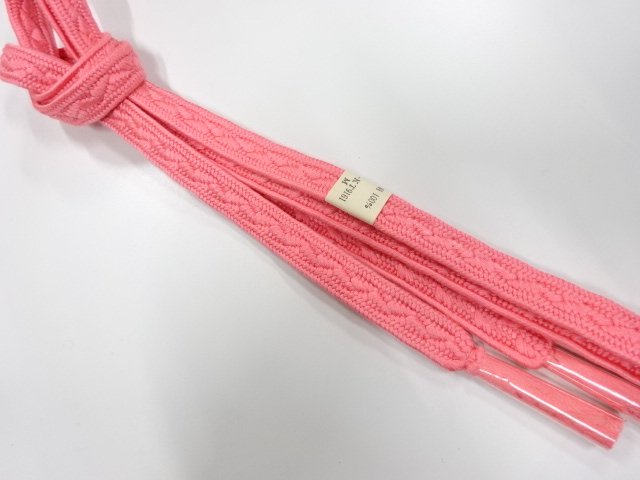 未使用品　正絹　手組帯締め